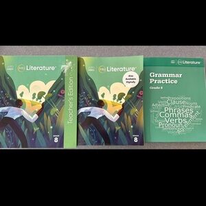 English language arts textbook teacher and student editions brand new never used